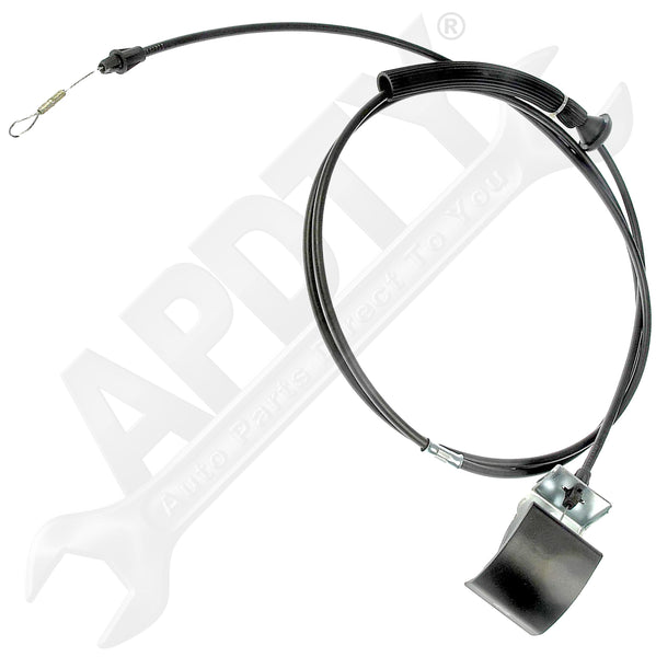 APDTY 023157 Hood Release Cable With Handle Replaces F87Z16916AA