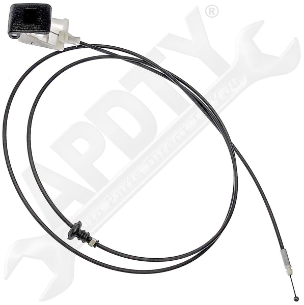 APDTY 023176 Hood Release Cable With Handle Replaces 5363002061