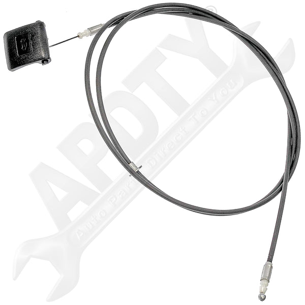 APDTY 023177 Hood Release Cable With Handle Replaces 5363002020