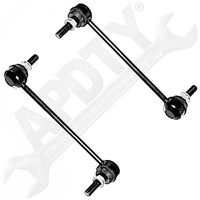 APDTY 038221 Anti Sway Bar w/ End Link Kits & Frame Mount Bushings Fits Rear