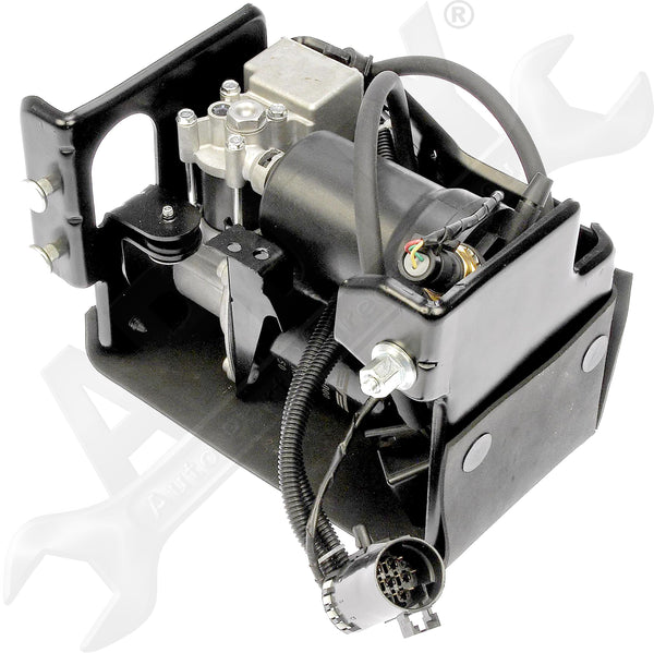 APDTY 050111 Air Ride Suspension Compressor w/Dryer & Steel Housing (15254590)