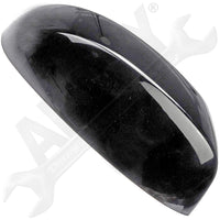 APDTY 060111 Mirror Cover Cap Black Smooth Paintable Fits Right