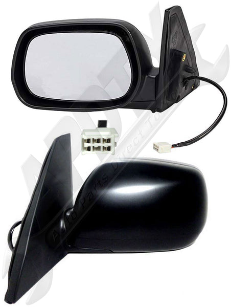 APDTY 066007 Power Side View Mirror Assembly W/Heat Front Left 01-05 RAV4