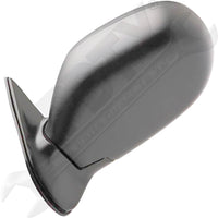 APDTY 0662101 Side View Mirror Left Power; Heated; Primed / Black, From 11-00