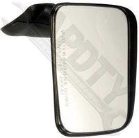 APDTY 066326 Side View Mirror - Right , Door Mount, Manual, Black
