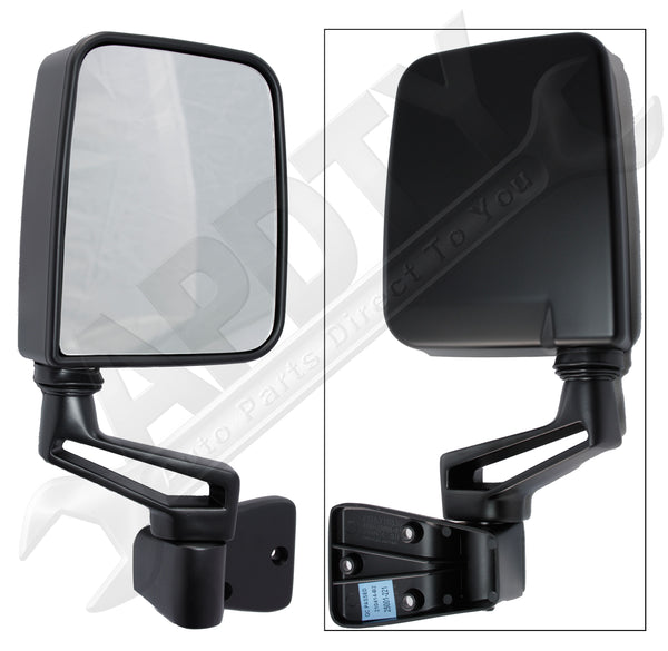 APDTY 066343 Side View Mirror - Right, with Bracket Replaces 55027208