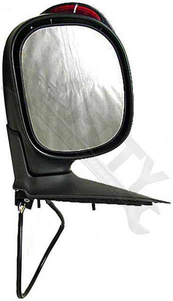 APDTY 066791 Side View Mirror - Left Power with Signal Black