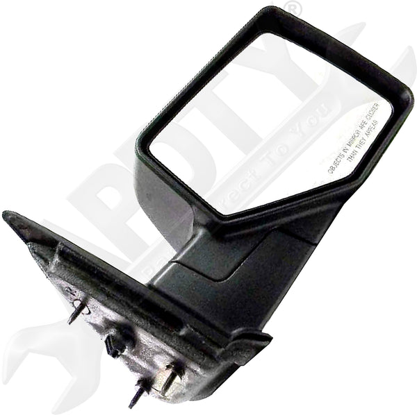APDTY 066948 Side View Mirror Right Manual, Textured Black