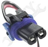 APDTY 084518 Blower Motor Resistor Fan Speed Control w/ Wire Wiring Harness Kit