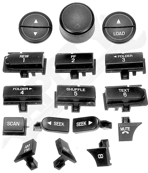 APDTY 104104 Radio Buttons Assembly