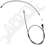 APDTY 104157 Hood Release Cable Assembly Pair Replaces 811901M000, 811901M100