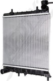 APDTY 112555 Radiator Vertical Mounted 25310-25Q11