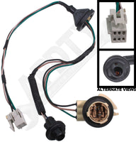 APDTY 112890 Tail Light Lamp Wiring Harness Connector Rear L or R 97-05 Century