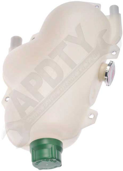 APDTY 116230 Pressurized Coolant Overflow Reservoir Bottle With Cap (ID 3966106)