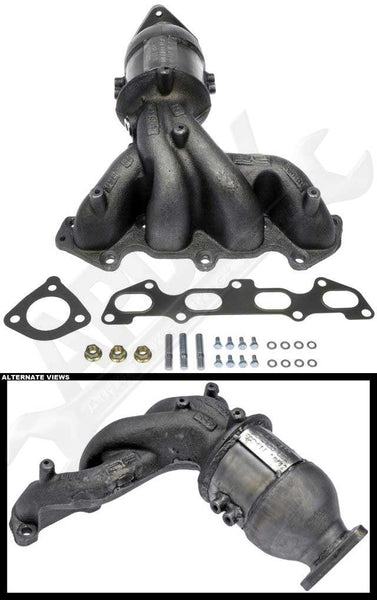 APDTY 116790 CARB Compliant Catalytic Converter w/Integrated Exhaust Manifold