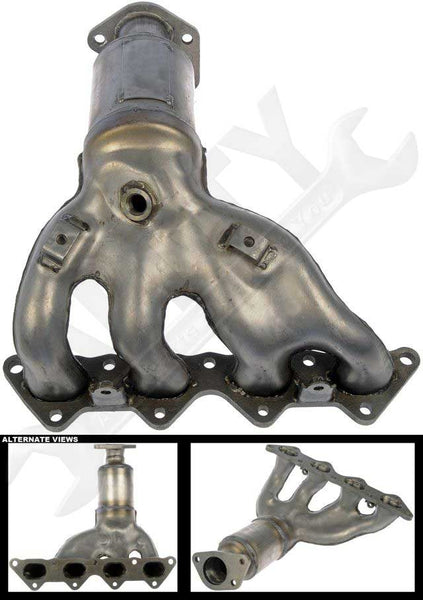APDTY 116795 CARB Compliant Catalytic Converter w/Integrated Exhaust Manifold
