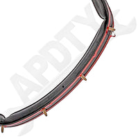APDTY 117279 Outer Left Cab Door Weather Strip Fits Select 2002-15 Freightliner