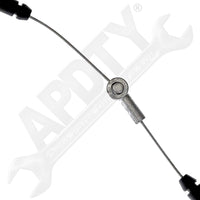 APDTY 119180 Hood Release Cable With Handle Replaces 811902H000, 811902H100