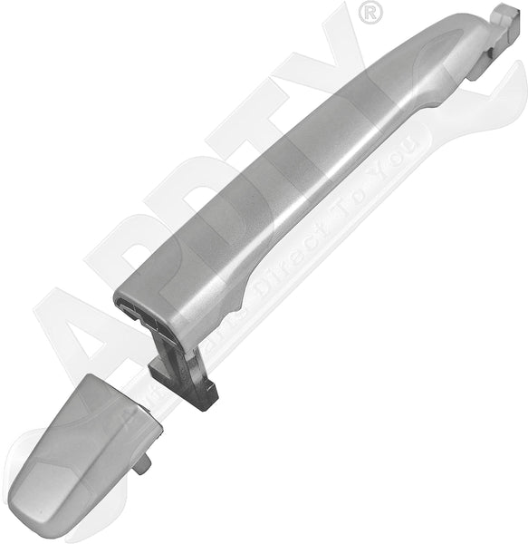 APDTY 120730 Exterior Outside Door Handle Fits Rear Right 07-17 Outlander Silver