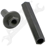 APDTY 133740 Anti-Sway Bar End Link Kit Front Pair (Upgraded Polyurethane)