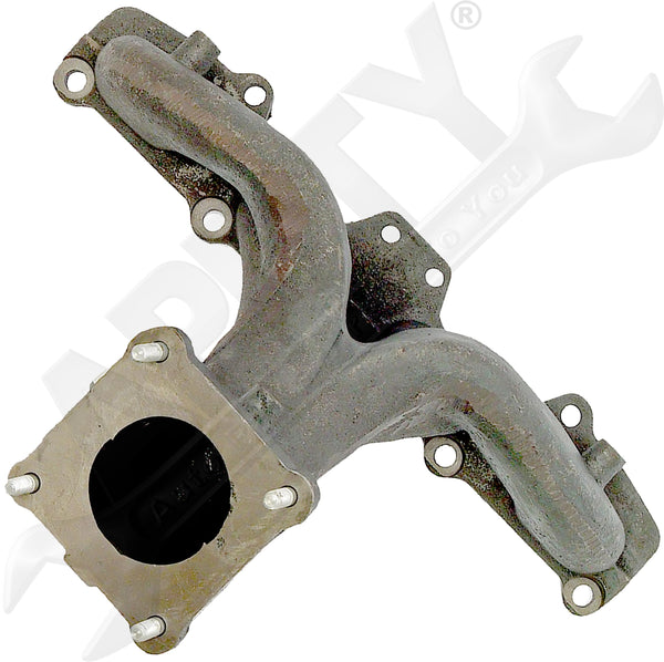 APDTY 133836 Exhaust Manifold Heavy Duty Cast Iron Assembly Fits 1996-2000 2.4L