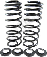 APDTY 133862 Air Ride Rubber Bag To Steel Coil Spring Suspension Conversion Kit