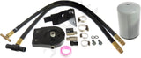 APDTY 133975 Diesel Add On Coolant Filter System w/Bracket & Silicone Hoses