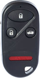 APDTY 134014-Case Keyless Entry Remote Key Fob Case Replaces Only KOBUTAH2T