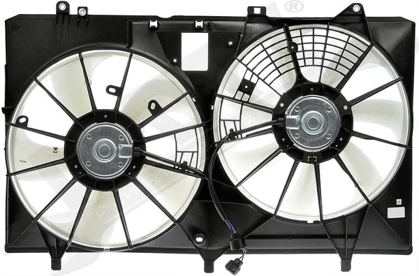 APDTY 134914 Radiator Fan Assembly Without Controller