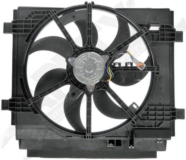APDTY 134939 Radiator Fan Assembly Without Controller