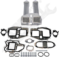 APDTY 136853 Exhaust Gas Recirculation Cooler Kit 6.7L Turbo Not CARB Compliant