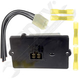 APDTY 141933 Blower Motor Resistor Kit With Harness Replaces 8713895D00