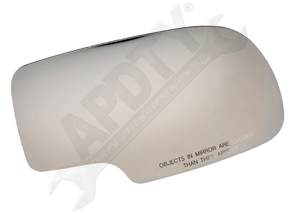 APDTY 142345 Replacement Mirror Glass Without Backing Plate - Right