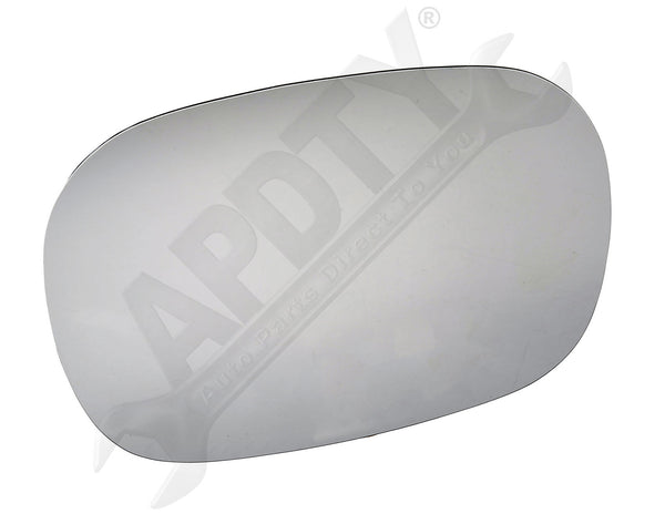 APDTY 142348 Replacement Mirror Glass Without Backing Plate - Left