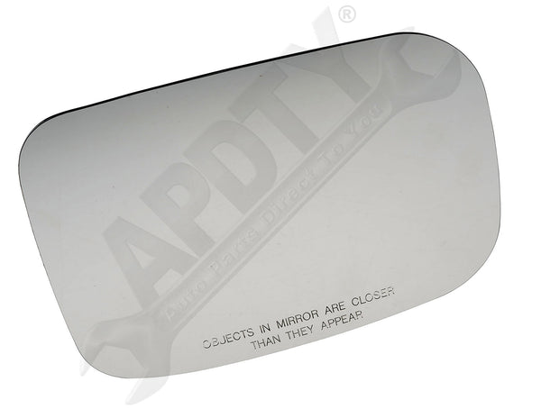 APDTY 142352 Replacement Mirror Glass Without Backing Plate - Left