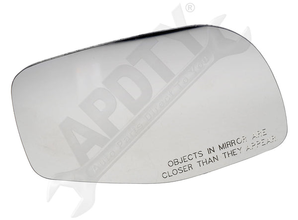 APDTY 142356 Replacement Mirror Glass Without Backing Plate - Left