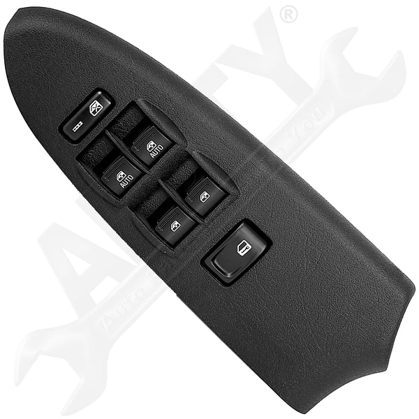 APDTY 143245 Power Window Switch & Black Trim Fits Models Without Heated Seats