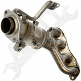 APDTY 143492 Catalytic Converter with Integrated Exhaust Manifold
