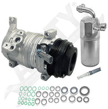 APDTY 144135 AC Compressor Kit w/ Expansion Valve & Accumulator Reciever Drier