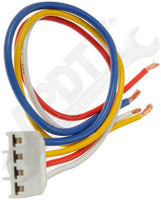 APDTY 145030 Blower Motor Resistor Kit With Harness