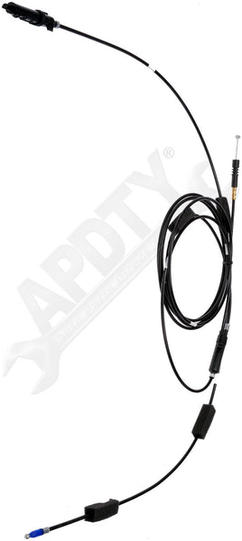APDTY 153987 Fuel And Trunk Release Cable Assembly