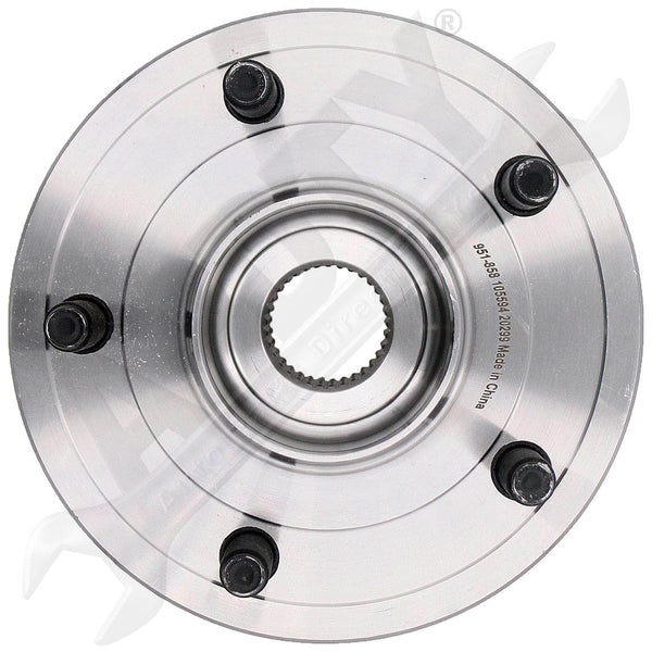 APDTY 156116 Wheel Hub And Bearing Assembly Front