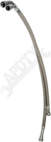 APDTY 156451 Flexible Stainless Steel Braided Fuel Line
