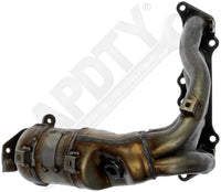 APDTY 157498 Catalytic Converter with Integrated Exhaust Manifold
