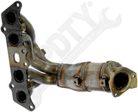 APDTY 157498 Catalytic Converter with Integrated Exhaust Manifold