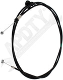 APDTY 157654 Engine Hood Release Cable Assembly