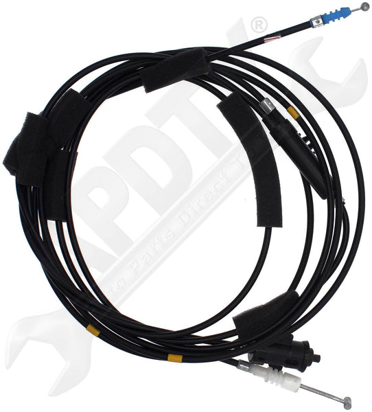 APDTY 157656 Combination Trunk Lid And Fuel Door Release Cable Assembly