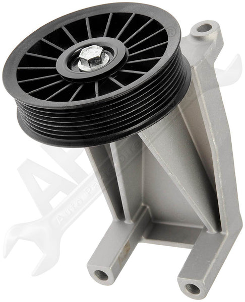 APDTY 158115 HVAC Air Conditioning Compressor Bypass Pulley