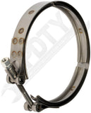 APDTY 158255 Exhaust V-Band Clamp