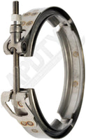 APDTY 158487 Stainless Steel Exhaust Pipe Clamp